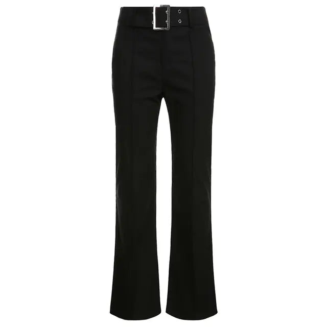 Y2K Vintage Flare Denim Trousers